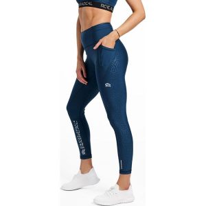 Legginsy fitness damskie Rough Radical Speed X. Czarne legginsy ROUGH RADICAL, bez wzorów. W wyprzedaży za 144,42 zł.