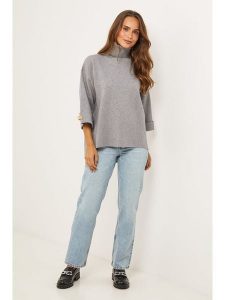 Soft Cashmere Golf w kolorze szarym rozmiar: 38/40. Szare golfy Soft Cashmere, bez wzorów. Za 152,99 zł.