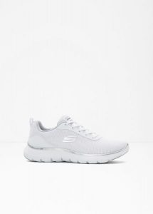 Sneakersy Skechers z pianką memory. Czarne buty sportowe bonprix, bez wzorów, bez zapięcia. Za 299,99 zł.