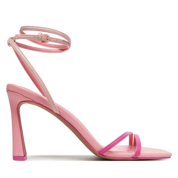 Sandały Call It Spring. Czerwone sandały Call it Spring, bez wzorów, bez obcasa, na szpilce, bez zapięcia. Za 236,99 zł.
