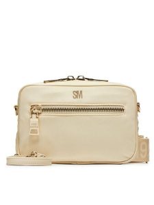 Steve Madden Torebka Bbanks SM13001126 Écru. Listonoszki Steve Madden, bez wzorów, z materiału, bez dodatków. Za 309,99 zł.