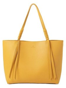 TATUUM Shopper bag w kolorze żółtym - szer. 52 cm rozmiar: onesize. Żółte shopper bag Tatuum, bez wzorów, z materiału, bez dodatków. Za 86,99 zł.