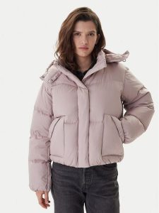 Levi's® Kurtka puchowa Western Bubble 003MD-0003 Różowy Regular Fit. Czerwone kurtki l, bez wzorów, z puchu, bez kaptura. Za 579,99 zł.