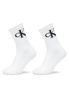 Calvin Klein Jeans Skarpety długie 701228811 Biały. Białe komplety bielizny Calvin Klein Jeans, bez wzorów, z bawełny. Za 59,99 zł.