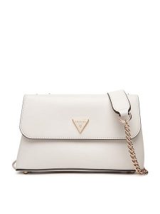 Guess Torebka Daryna II HWVG72 08200 Biały. Białe torebki klasyczne Guess, z aplikacjami, ze skóry, bez dodatków. Za 399,99 zł.