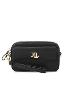 Lauren Ralph Lauren Torebka Marcy 432934353001 Czarny. Czarne listonoszki Lauren Ralph Lauren, bez wzorów, ze skóry, bez dodatków. Za 679,99 zł.