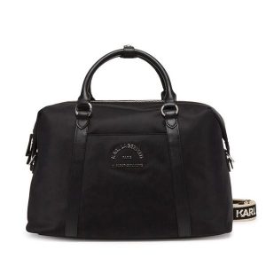 Torebka KARL LAGERFELD. Czarne shopper bag KARL LAGERFELD, bez wzorów, bez dodatków. Za 659,99 zł.