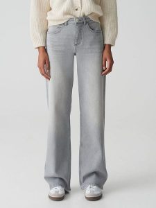 OPUS Dżinsy - Comfort fit - w kolorze szarym rozmiar: 34/L31. Szare jeansy Opus, bez wzorów. Za 187,96 zł.