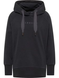 ELBSAND Bluza "Svana" w kolorze czarnym rozmiar: S. Czarne bluzy ELBSAND, s, bez wzorów, z kapturem. Za 149,95 zł.
