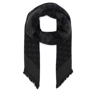 Chusta Guess. Szare apaszki i chusty Guess, z aplikacjami. Za 194,99 zł.