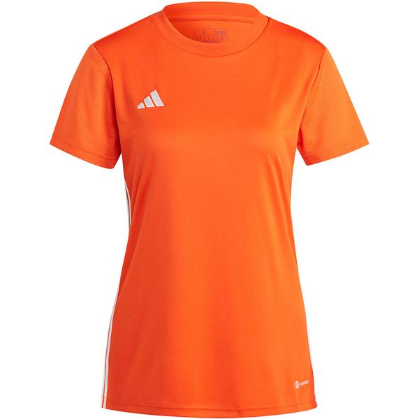Koszulka damska adidas Tabela 23 Jersey. Białe bluzki ADIDAS, xl, bez wzorów, z jersey, sportowe, bez kołnierzyka, bez ramiączek. Za 62,00 zł.