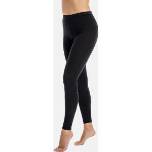 Legginsy do biegania damskie Teyli Konni. Czarne legginsy Teyli, bez wzorów, z bawełny. Za 149,95 zł.