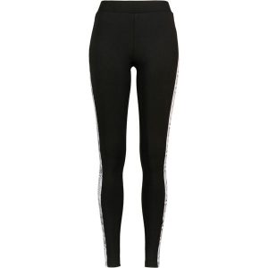 Damskie legginsy Urban Classic Striped. Czarne legginsy Urban Classics, bez wzorów. Za 149,50 zł.