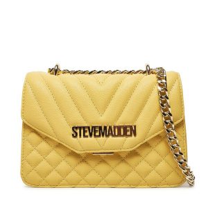 Torebka Steve Madden. Żółte torebki klasyczne Steve Madden, bez wzorów, bez dodatków. Za 269,99 zł.
