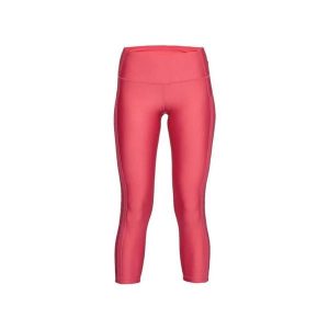 Legginsy Kobiece Under Armour HG ARMOUR ANKLE CROP. Czerwone legginsy Under Armour, bez wzorów, z elastanu. Za 282,10 zł.