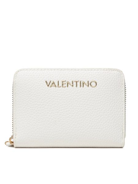 Valentino Portfel VPS5A8137 Biały. Białe portfele Valentino, bez wzorów, ze skóry. Za 139,99 zł.