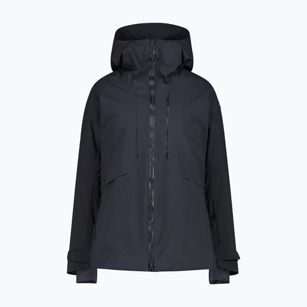 Kurtka narciarska damska CMP 34W4006. Czarne kurtki CMP, na zimę, bez wzorów, bez kaptura, narciarskie. Za 559,99 zł.