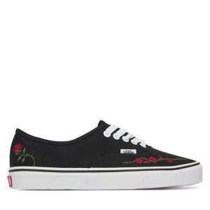 Tenisówki Vans. Czarne trampki Vans, bez wzorów, bez zapięcia. Za 369,99 zł.