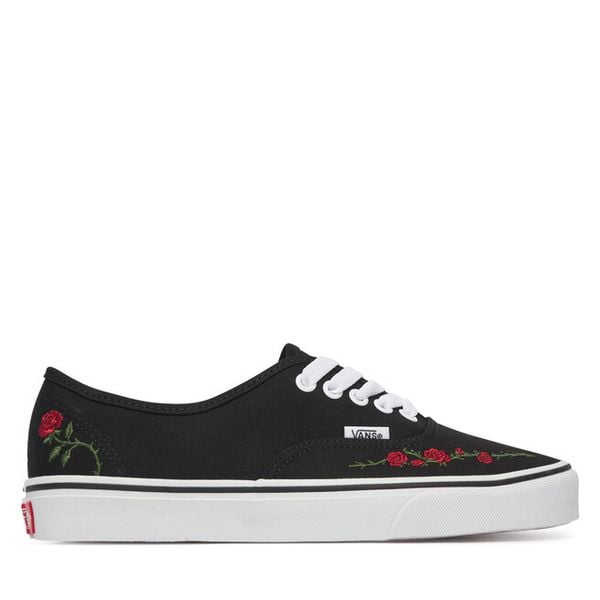 Tenisówki Vans. Czarne trampki Vans, bez wzorów, bez zapięcia. Za 350,99 zł.
