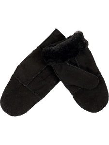 Kaiser Naturfellprodukte Wełniane rękawiczki w kolorze czarnym rozmiar: 8. Czarne rękawiczki Kaiser Naturfellprodukte, bez wzorów, z materiału. Za 114,44 zł.