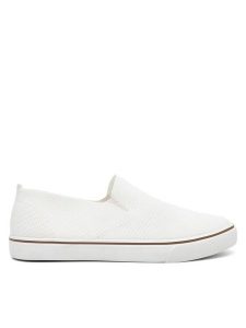 Jenny Fairy Tenisówki EIKE HYV2033-3 Biały. Białe trampki Jenny Fairy, bez wzorów, z materiału, bez zapięcia. Za 69,99 zł.