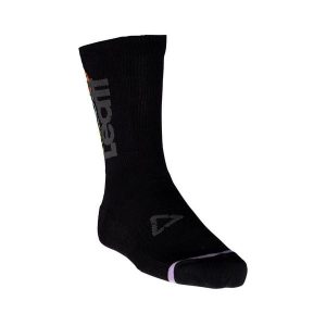 Skarpety rowerowe LEATT Socks MTB. Czarne skarpetki LEATT, bez wzorów. Za 129,00 zł.