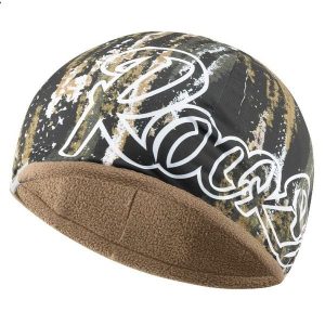 ROCKBROS Czapka Rowerowa Ciepła Wiatroodporna Fleece. Brązowe czapki ROCKBROS, bez wzorów, z jedwabiu, sportowe. Za 77,88 zł.