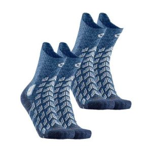 Skarpety trekkingowe kobieta Therm-ic Trekking Cool Crew Lady zestaw 2 par. Brązowe skarpetki THERM-IC, bez wzorów. Za 224,00 zł.