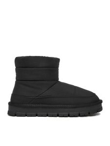 DeeZee Śniegowce DZ-AW07 Czarny. Czarne buty zimowe DeeZee, z materiału, bez obcasa, bez zapięcia. Za 179,99 zł.