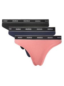 HUGO Komplet 3 par fig klasycznych Triplet Pack Briefs 50545694 Kolorowy. Komplety bielizny Hugo, bez wzorów, z bawełny. Za 139,99 zł.