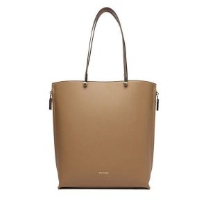 Torebka GINO ROSSI. Brązowe torebki klasyczne Gino Rossi, bez wzorów, bez dodatków. Za 359,99 zł.