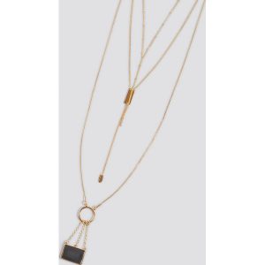 MANGO Naszyjnik Leo - Gold. Naszyjniki marki Mango. Za 80,95 zł.