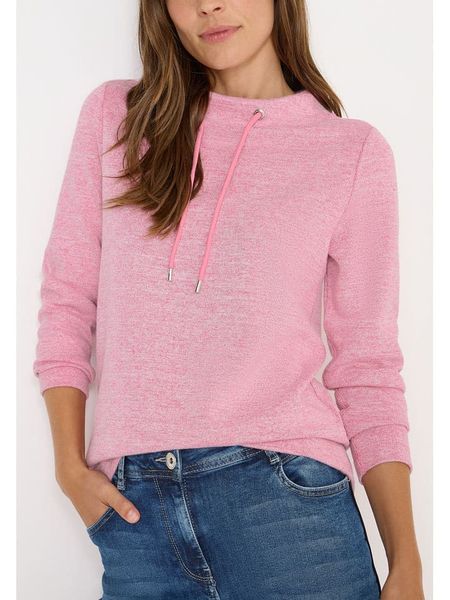 Cecil Bluza w kolorze jasnoróżowym rozmiar: XS. Różowe bluzy Cecil, xs, bez wzorów, bez kaptura. Za 122,67 zł.