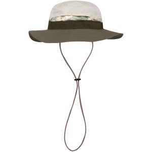 Kapelusz BUFF EXPLORE BOONEY HAT RANDALL BRINDLE. Żółte kapelusze Buff, bez wzorów, sportowe. Za 156,99 zł.