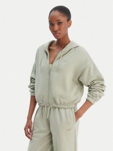 Reebok Bluza Reebok x Ewa Chodakowska Marti RK25620CCW Zielony Regular Fit. Zielone bluzy Reebok, xs, bez wzorów, z syntetyku, bez kaptura. Za 249,99 zł.