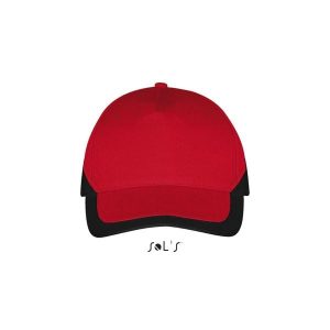 Czapka Sol's Booster. Czarne czapki SOL'S, bez wzorów. Za 24,50 zł.