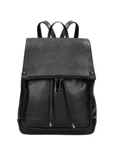Wojas Skórzany plecak w kolorze czarnym - 21 x 26 x 9,5 cm rozmiar: onesize. Czarne plecaki Wojas. Za 342,60 zł.