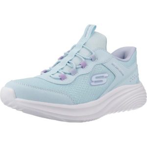 Buty SKECHERS BOUNDER PRO Niebieski. Niebieskie buty trekkingowe Skechers, z syntetyku, bez zapięcia. Za 216,99 zł.