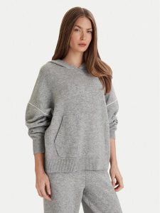 Calvin Klein Underwear Bluza LV00QS7568 Szary Regular Fit. Szare bluzy Calvin Klein Underwear, l, bez wzorów, z syntetyku, bez kaptura. Za 349,99 zł.
