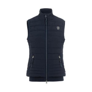 Damska kurtka bez rękawów Cavallo Bay. Czarne kurtki CAVALLO, bez wzorów, z puchu, bez kaptura. Za 416,00 zł.