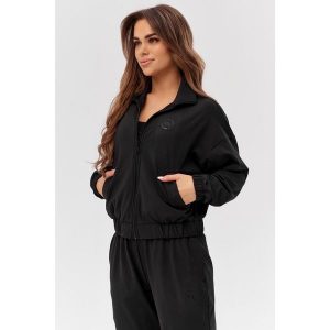Damska bluza dresowa Rough Radical Chillfit. Czarne bluzy ROUGH RADICAL, m, bez wzorów, z dresówki, bez kaptura. W wyprzedaży za 152,92 zł.