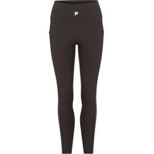 Damskie legginsy z wysoką talią 7/8 Fila Raga. Czarne legginsy Fila, bez wzorów, z materiału, z podwyższonym stanem. Za 231,62 zł.