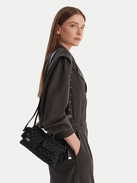 MICHAEL Michael Kors Torebka 32R6SM3C5C Czarny. Czarne torebki klasyczne MICHAEL Michael Kors, bez wzorów, ze skóry, bez dodatków. Za 607,99 zł.