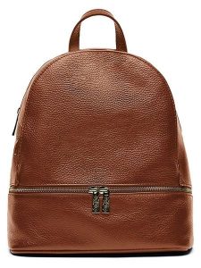 CXL by Christian Lacroix Skórzany plecak "Montorgueil" w kolorze jasnobrązowym - 27 x 29 x 12 cm rozmiar: onesize. Brązowe plecaki CXL by Christian Lacroix. Za 347,99 zł.