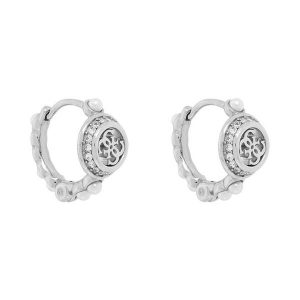 Kolczyki Guess. Szare kolczyki Guess, srebrne. Za 299,99 zł.