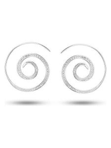 Les Petites Précieuses Srebrne kolczyki z cyrkoniami rozmiar: onesize. Szare kolczyki Les Petites Précieuses, z cyrkonią, srebrne. Za 239,99 zł.