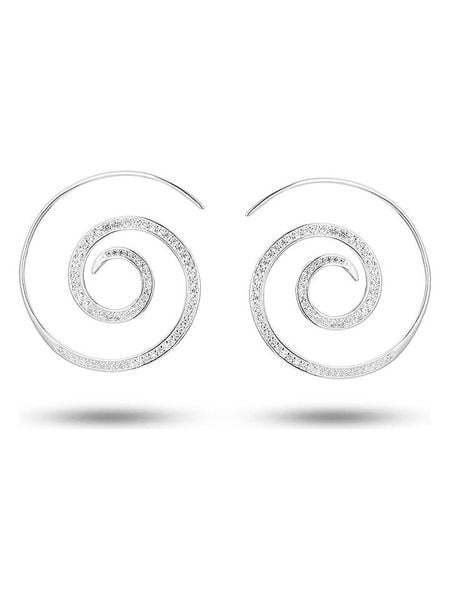 Les Petites Précieuses Srebrne kolczyki z cyrkoniami rozmiar: onesize. Szare kolczyki Les Petites Précieuses, z cyrkonią, srebrne. Za 239,99 zł.