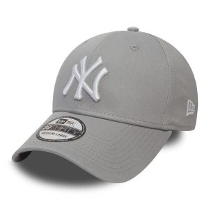Czapka z daszkiem New Era MLB New York Yankees. Szare czapki New Era, bez wzorów, z koronki. Za 129,99 zł.