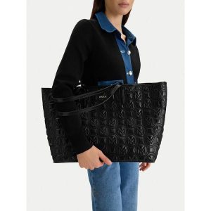 Torebka MEXX. Czarne shopper bag Mexx, bez wzorów, bez dodatków. Za 249,99 zł.