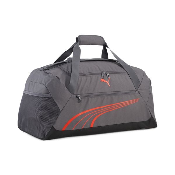Średnia torba sportowa Fundamental 49 l PUMA. Czerwone torby podróżne i sportowe Puma, bez wzorów, z materiału, średnie. Za 179,00 zł.